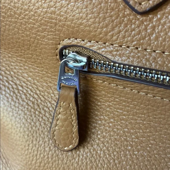Coach Brown Leather Satchel - Picture 6 of 16